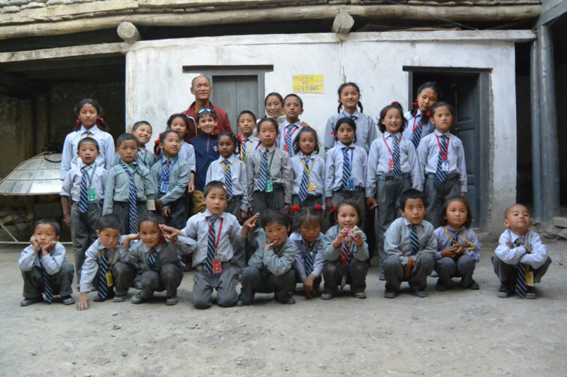A View of the Himalayan Children’s Home (Jomsom, Nepal), by Michelle Bissanti